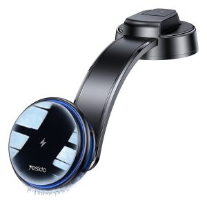 Soporte MagSafe cargador inalámbrico 15W Yesido C311 negro