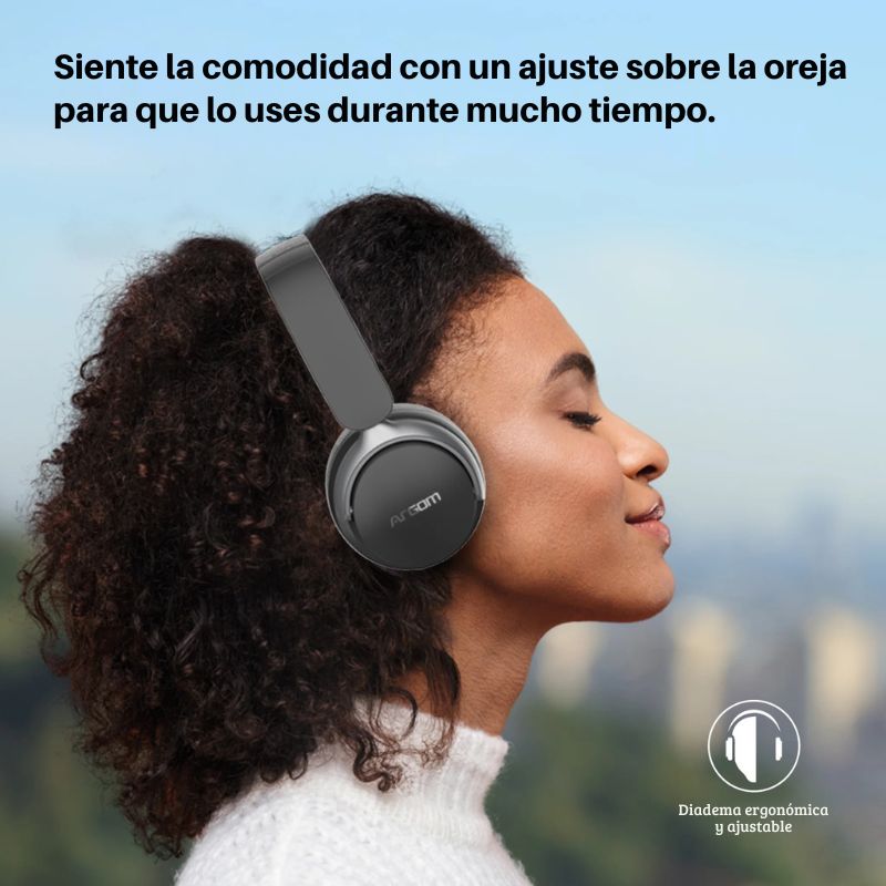 Audífonos inalámbricos ArgomTech ARG-HS-2682 – detalle del producto
