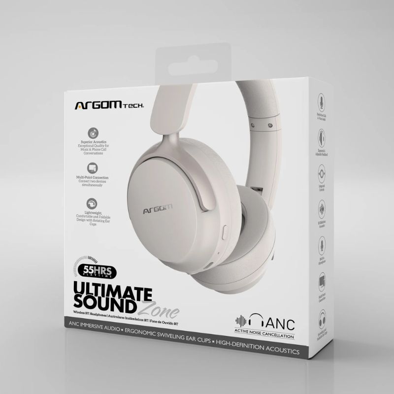 Audífonos inalámbricos ArgomTech ARG-HS-2682 – detalle del producto