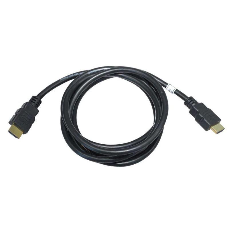 Conectores HDMI macho-macho chapados en oro para mejor transmisión.