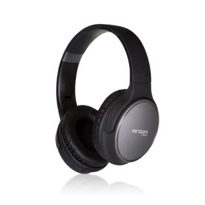 Audífonos Bluetooth Ultimate Sound Comfort Pro negros, con cancelación de ruido y 20 horas de reproducción, modelo ARG-HS-2680BK.