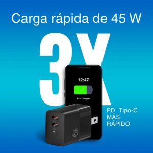 Volta P5 ArgomTech 45W con carga dual simultánea (30W + 15W).