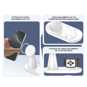 Estación de carga inalámbrica WL01 LDNIO.