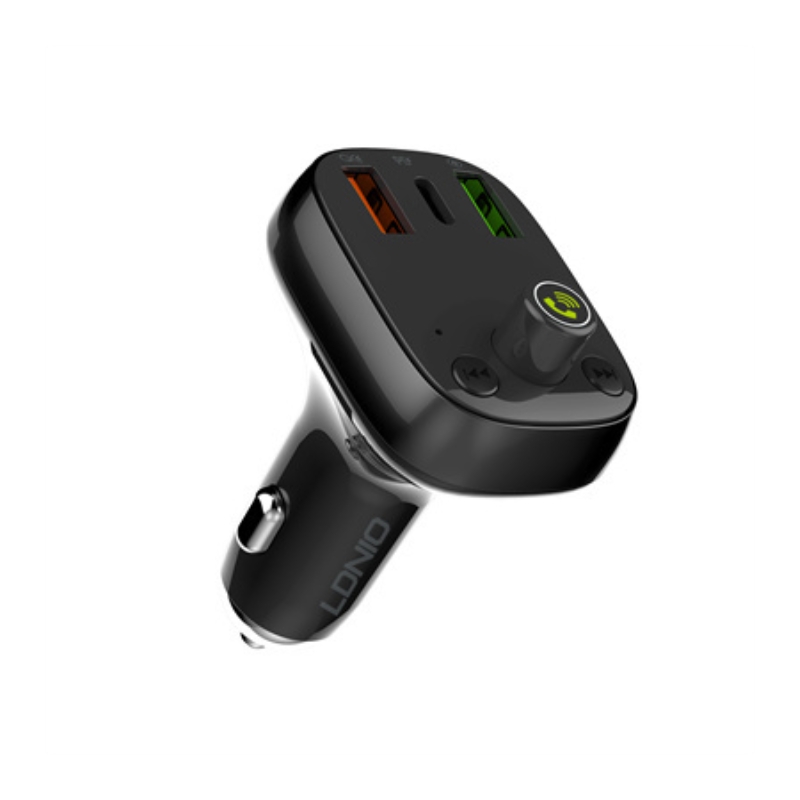 cargador de carro bluetooth 5.0 transmisor FM para carro con cargador.