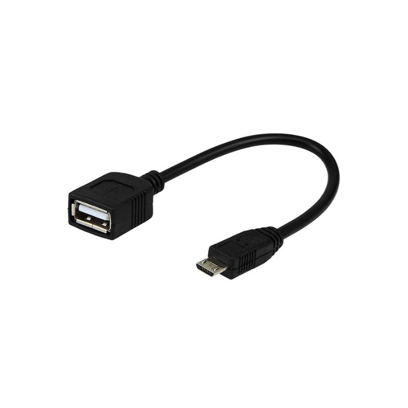 Adaptador ArgomTech Micro USB macho a USB 2.0 hembra OTG de 15 cm