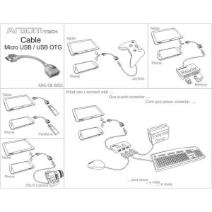 permite conectar periféricos a smartphones y tablets compatibles