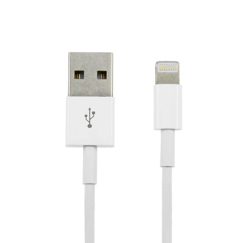 Cable Lightning a USB de 3 metros, compatible con iPhone, iPad y iPod, ideal para carga y sincronización a distancia.