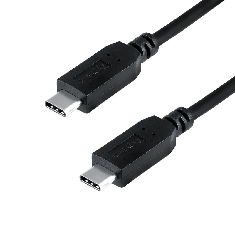Cable USB 3.1 Tipo-C a Tipo-C de 6ft / 1.8m, ideal para carga rápida y transferencia de datos a 5Gbps en dispositivos compatibles.