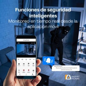 Cámara de seguridad WiFi Convoy 90 Full HD con batería recargable, visión nocturna y control por app para uso interior o exterior.
