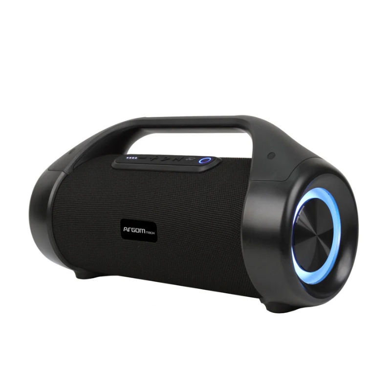 Altavoz Bluetooth Radyon+ Beats con luces LED, potencia de 50W, tecnología TWS y diseño resistente con asa integrada