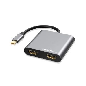 Adaptador One Axess 4 en 1 USB-C con doble HDMI 4K