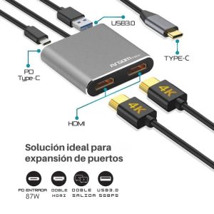 ideal para laptops, smartphones y tablets