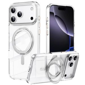Estuche Iphone 17 pro max Silver Plateado