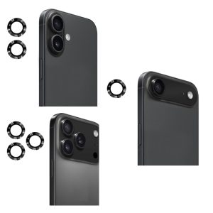 Vidrio templado ENKAY 9H para cámara trasera de iPhone Serie 17.