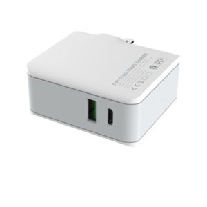 Cargador de pared LDNIO A4403C PD 32W con 4 puertos USB.