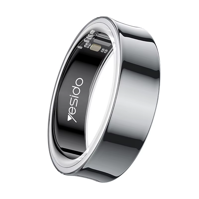 Anillo inteligente Yesido IO33 talla 9 con estuche de carga
