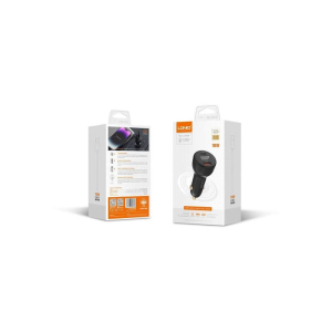 Cargador de carro LDNIO C101C USB-C PD 100W con pantalla LED – detalle del producto