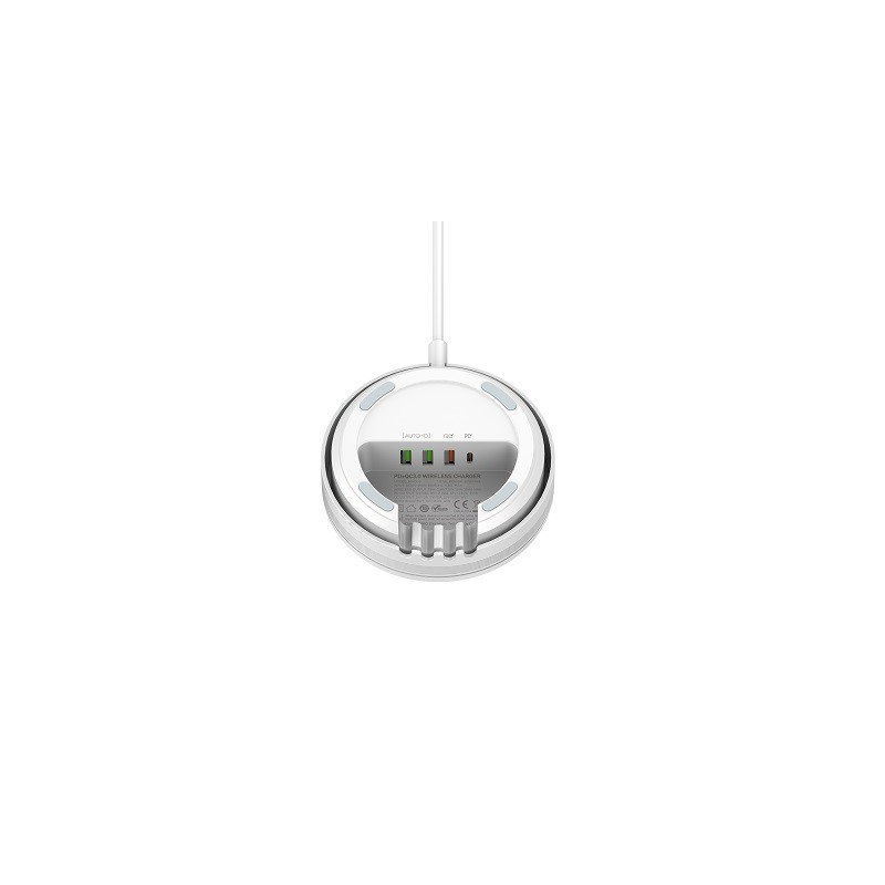 Cargador inal&aacute;mbrico LDNIO AW003 15W &ndash; vista adicional