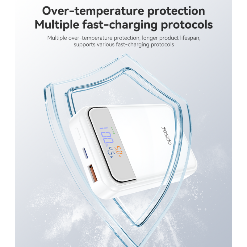 Power Bank portátil Yesido YP103 10,000mAh – características destacadas