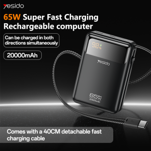 Power Bank portátil Yesido YP97 20,000mAh – vista adicional