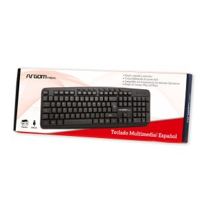 Teclado multimedia ArgomTech en español: detalle del producto