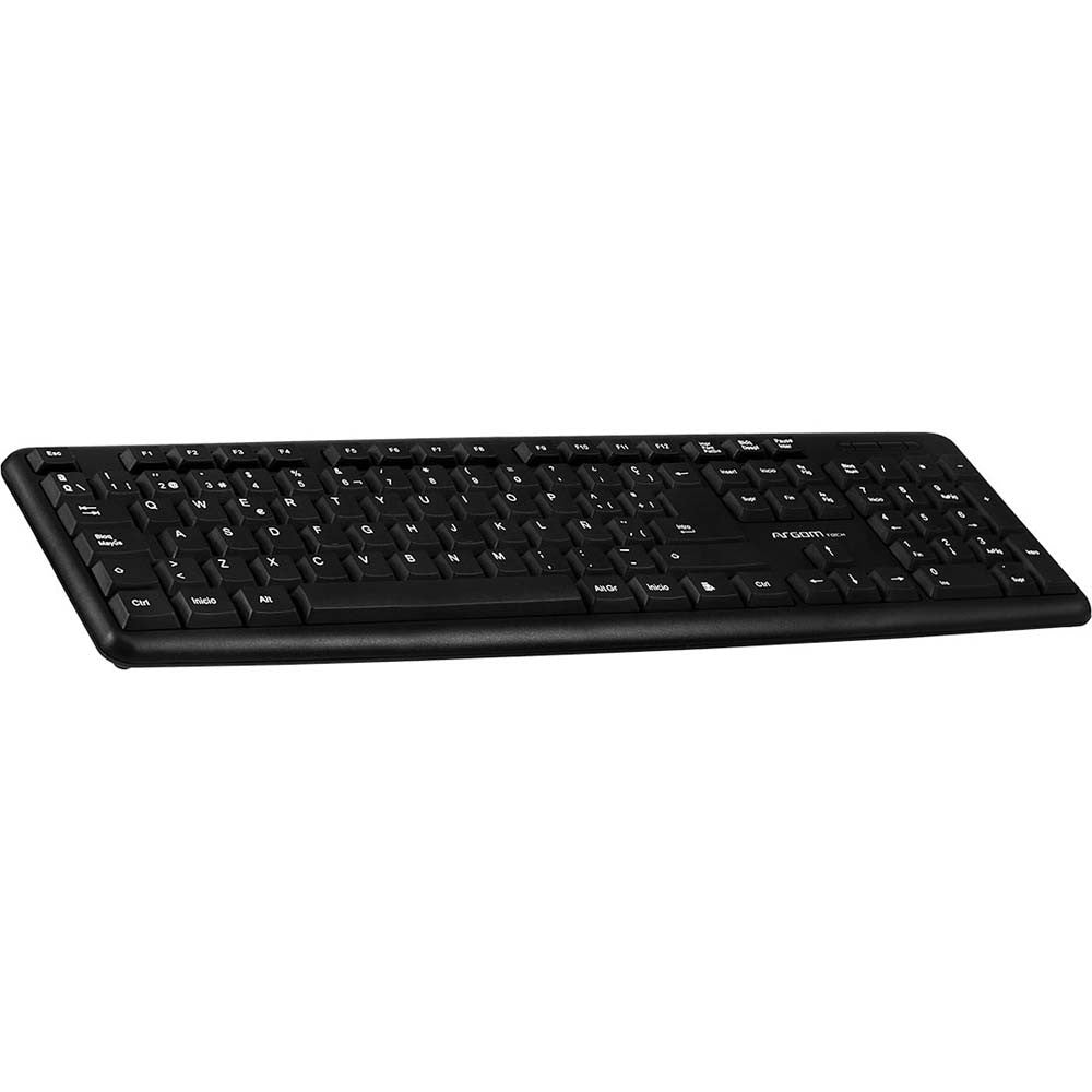 Teclado clásico USB ArgomTech en español: detalle del producto