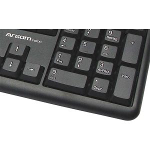 Teclado clásico USB ArgomTech en español: detalle del producto