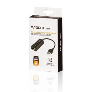 Adaptador de red USB ArgomTech a Ethernet RJ45 — SKU OTTOS 36882