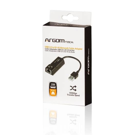 Adaptador de red USB ArgomTech a Ethernet RJ45 &mdash; SKU OTTOS 36882