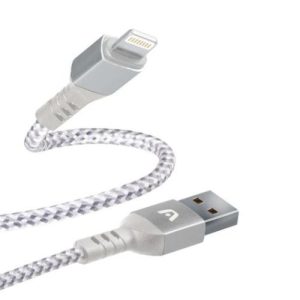 Cable ArgomTech USB-A a Lightning blanco de 1,8 m — SKU OTTOS 36944