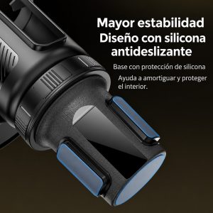 Detalle de la base de silicona antideslizante del Yesido C274