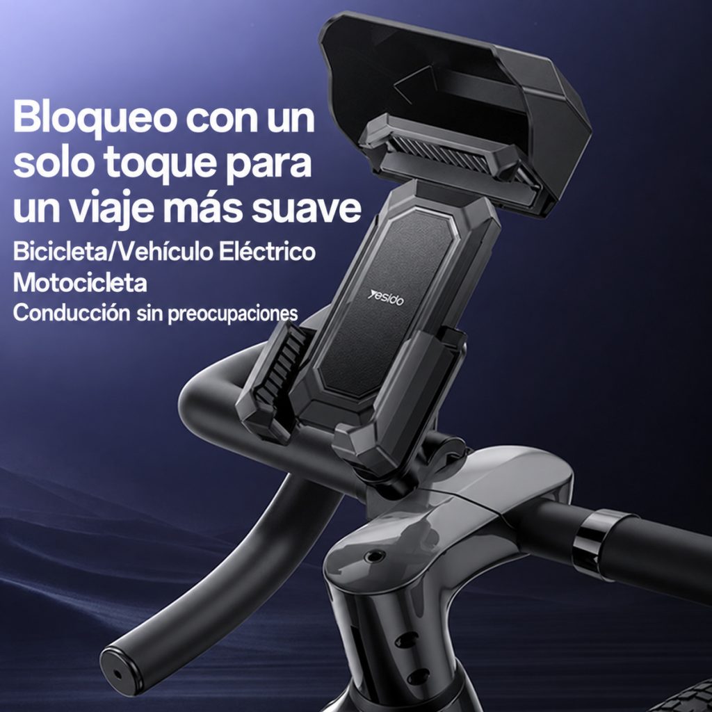 Fijación al manillar del modelo Yesido C331