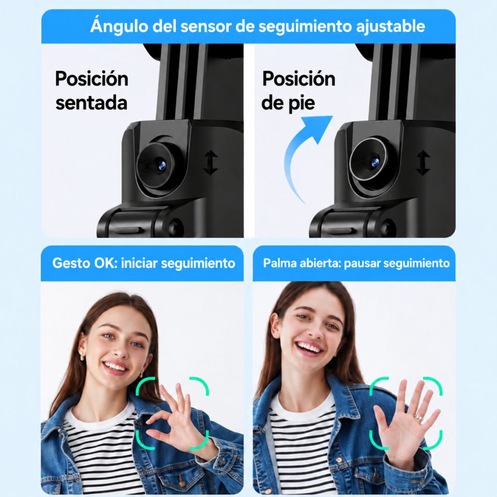 Control por gestos del modelo Yesido SF23