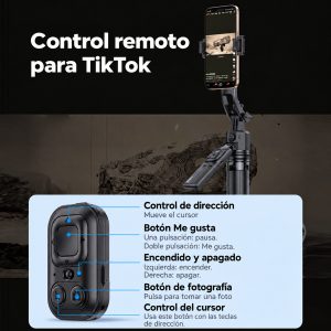Funciones del control remoto del modelo Yesido SF23